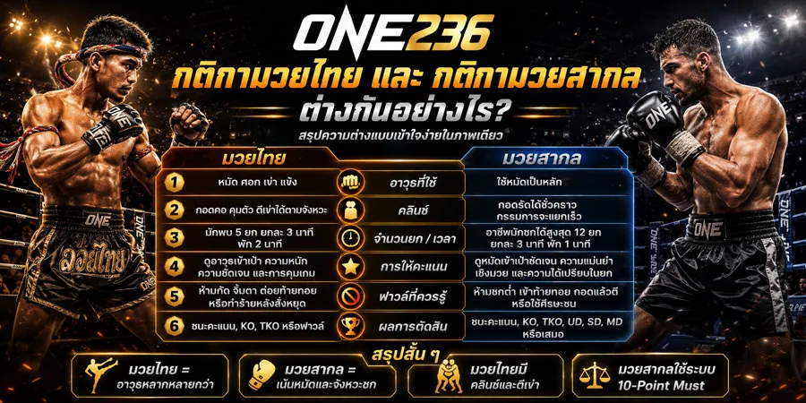 กติกามวย