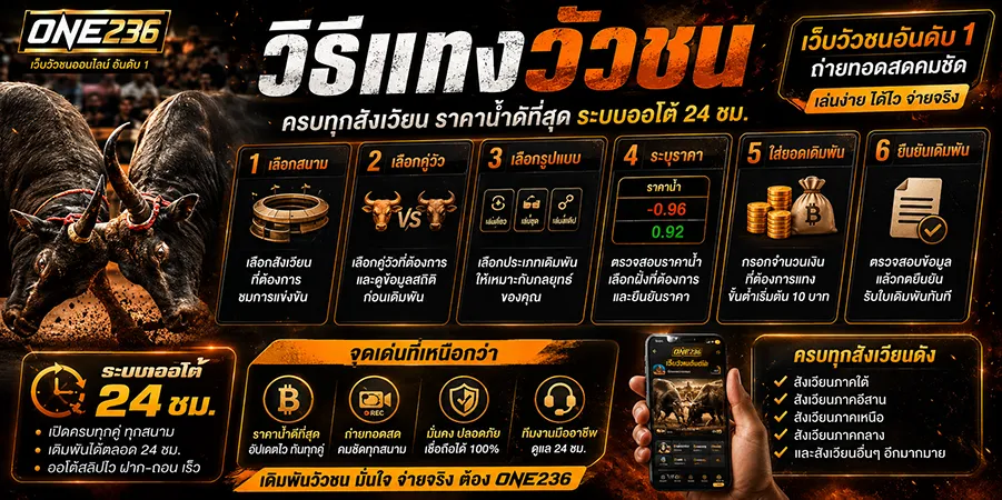 วิธีแทงวัวชน