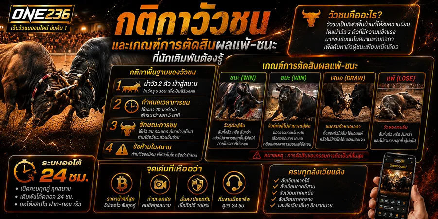 วิธีแทงวัวชน