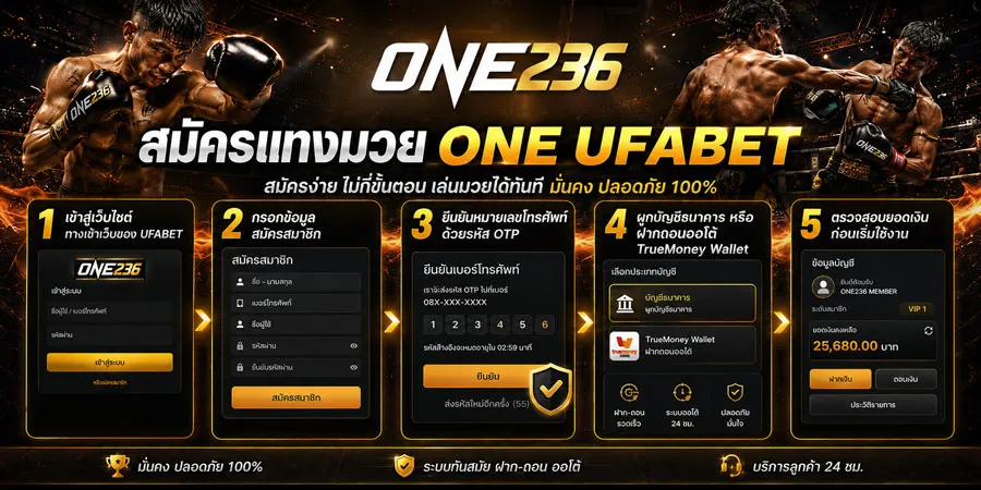 สมัครแทงมวย ONE