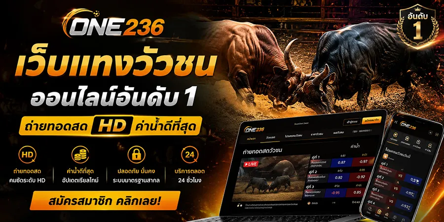 เว็บแทง วัวชน ออนไลน์อันดับ 1 ถ่ายทอดสด HD ค่าน้ำดีที่สุด