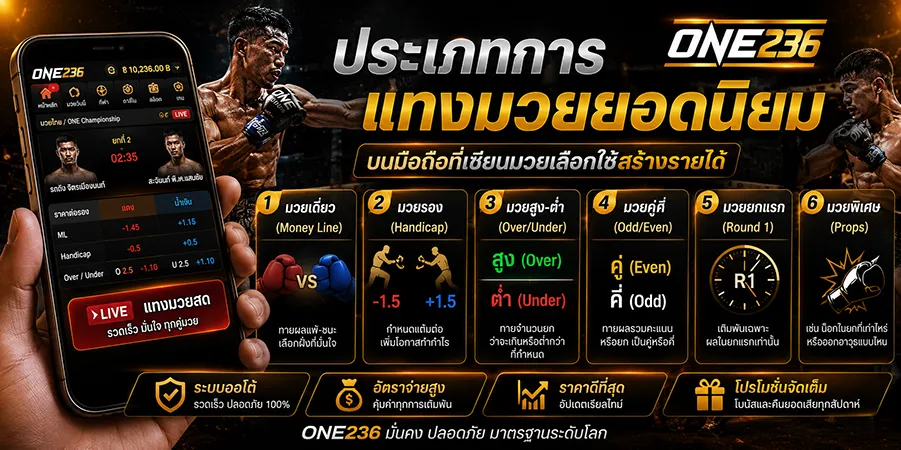 แทงมวยผ่านมือถือ