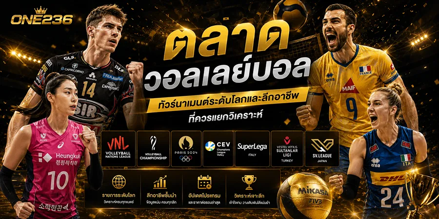 ตลาด วอลเลย์บอล r1ufabet ระดับโลก ลีกอาชีพ