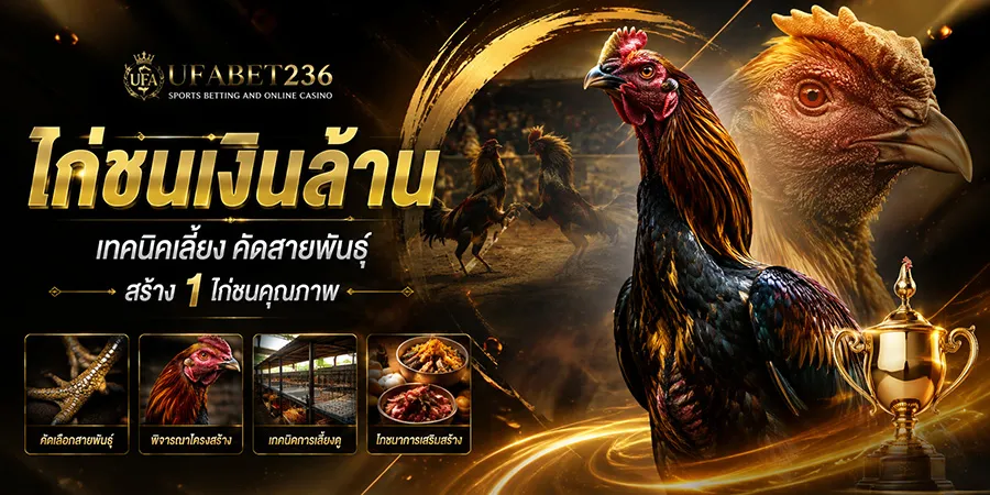 ไก่ชนเงินล้าน เทคนิคเลี้ยง คัดสายพันธุ์
